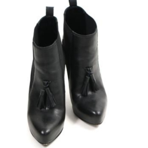 All Saints Shoes - ALL SAINTS CHELSEA LEATHER BOOTIES